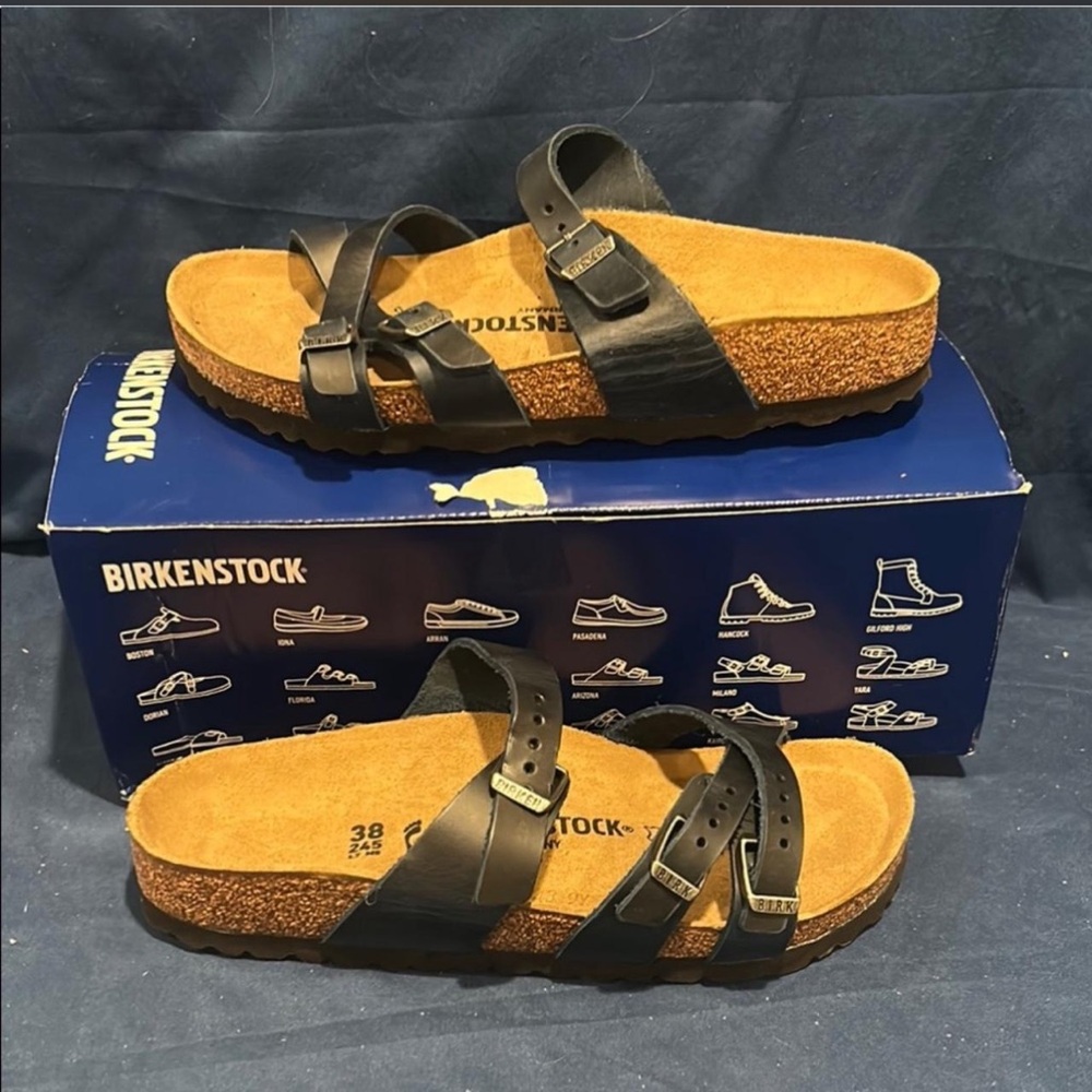 Birkenstock- Franca, navy blue, 7 women